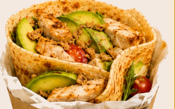 Avocado-Poulet-Crêpe von THE FORGE Zürich-Altstetten