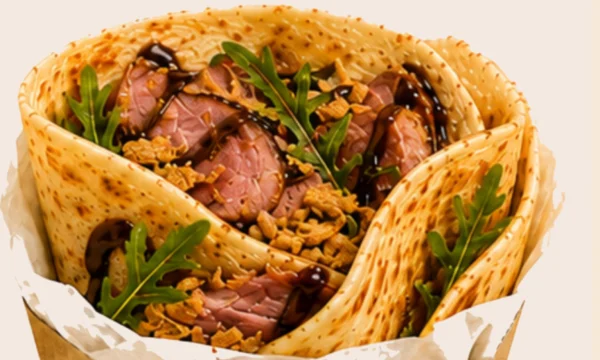 Pastrami-Crêpe von THE FORGE Zürich-Altstetten
